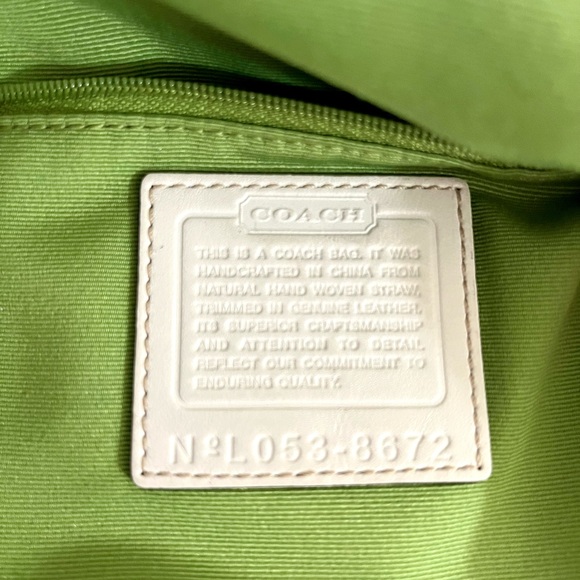 EUC Coach Bee Flower Bag - Picture 14 of 15